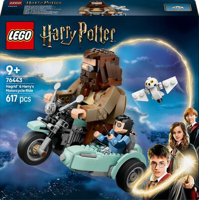LEGO - HARRY POTTER Giro sul sidecar Hagrid e Harry 76443