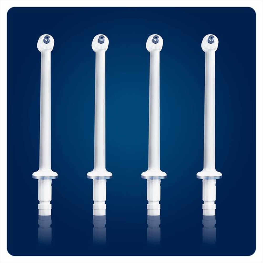 "ORAL-B - TESTINE DI RICAMBIO OXYJET, 4 PEZZI-Bianco"