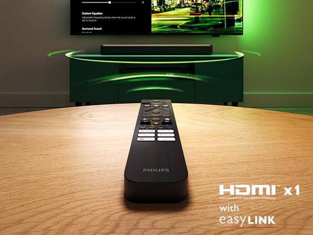"PHILIPS - Soundbar TAB5109/10-Black"
