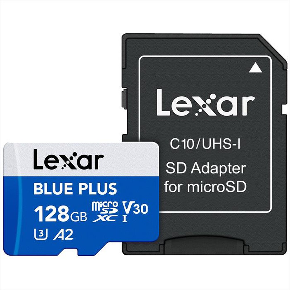 Immagine del prodotto LEXAR - 128GB MICROSDXC PLUS-Blue/White
