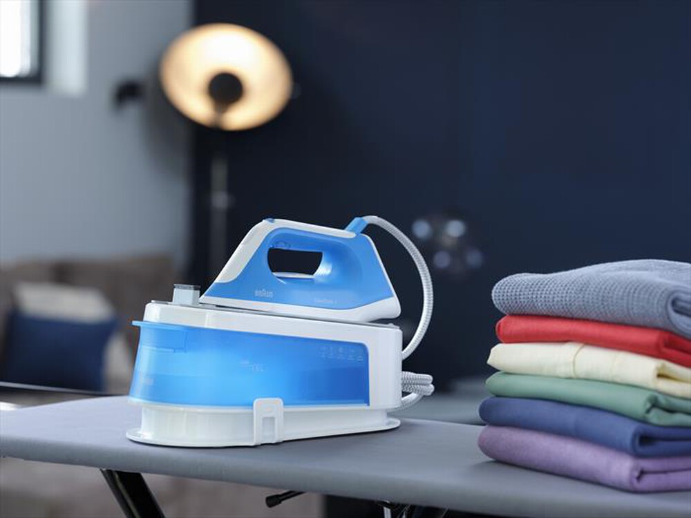 "BRAUN - Sistema stirante CARESTYLE 1 IS1012BL-Bianco/Blu"