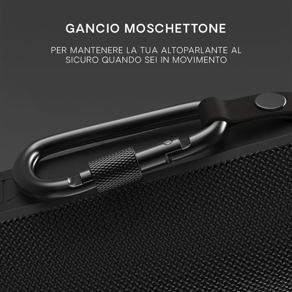 "URBANISTA - Mini speaker NASHVILLE-Midnight Black - nero"