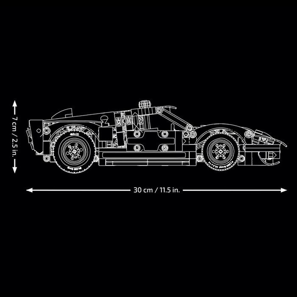 Immagine del prodotto LEGO - TECHNIC Auto da corsa Ford GT40 MKII 1966 - 42223