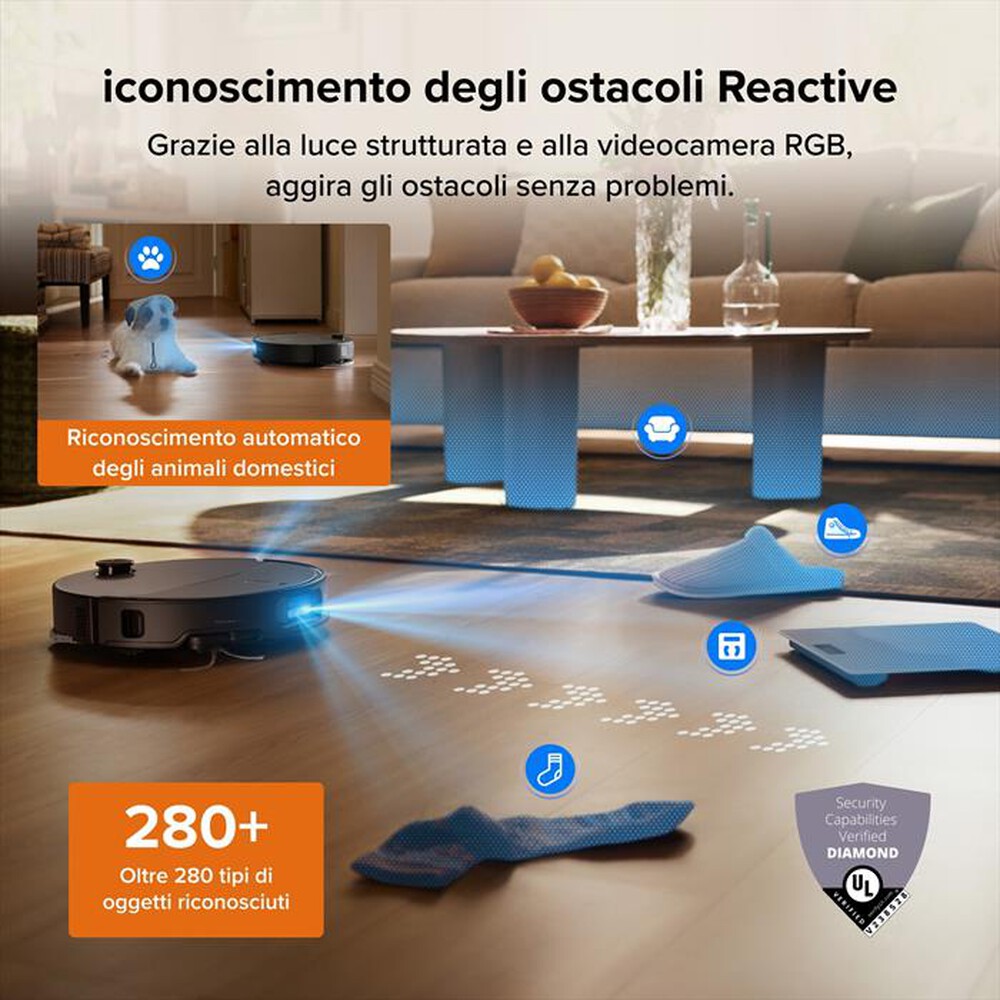 Immagine del prodotto ROBOROCK - Robot Qrevo Curv Edge 2X-nero