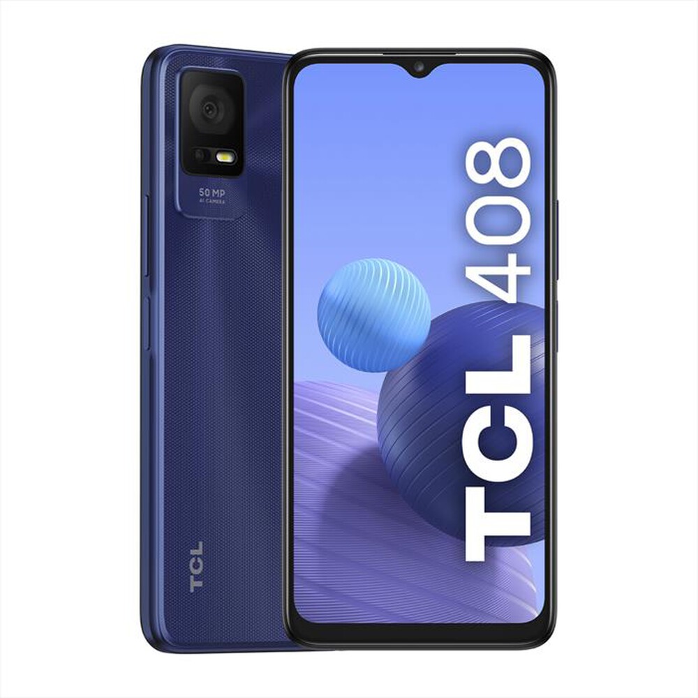 "TCL - Smartphone 408-MIDNIGHT BLUE"