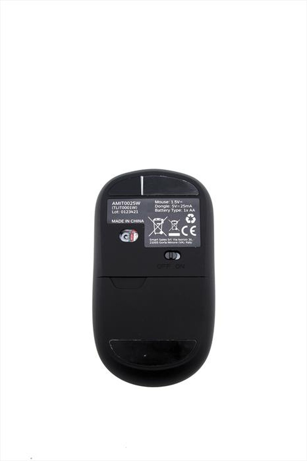 "TECHLIFE - TLIT0001W MOUSE WIRELESS 2-Bianco"