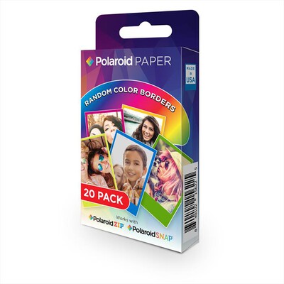 POLAROID - CARTA FOT 2X3 RAINBOW