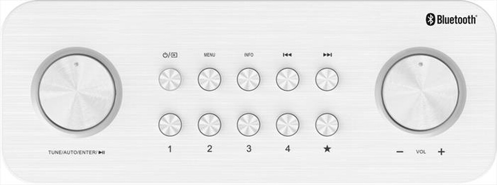 "KENWOOD - CR-ST50DAB-W-bianco"