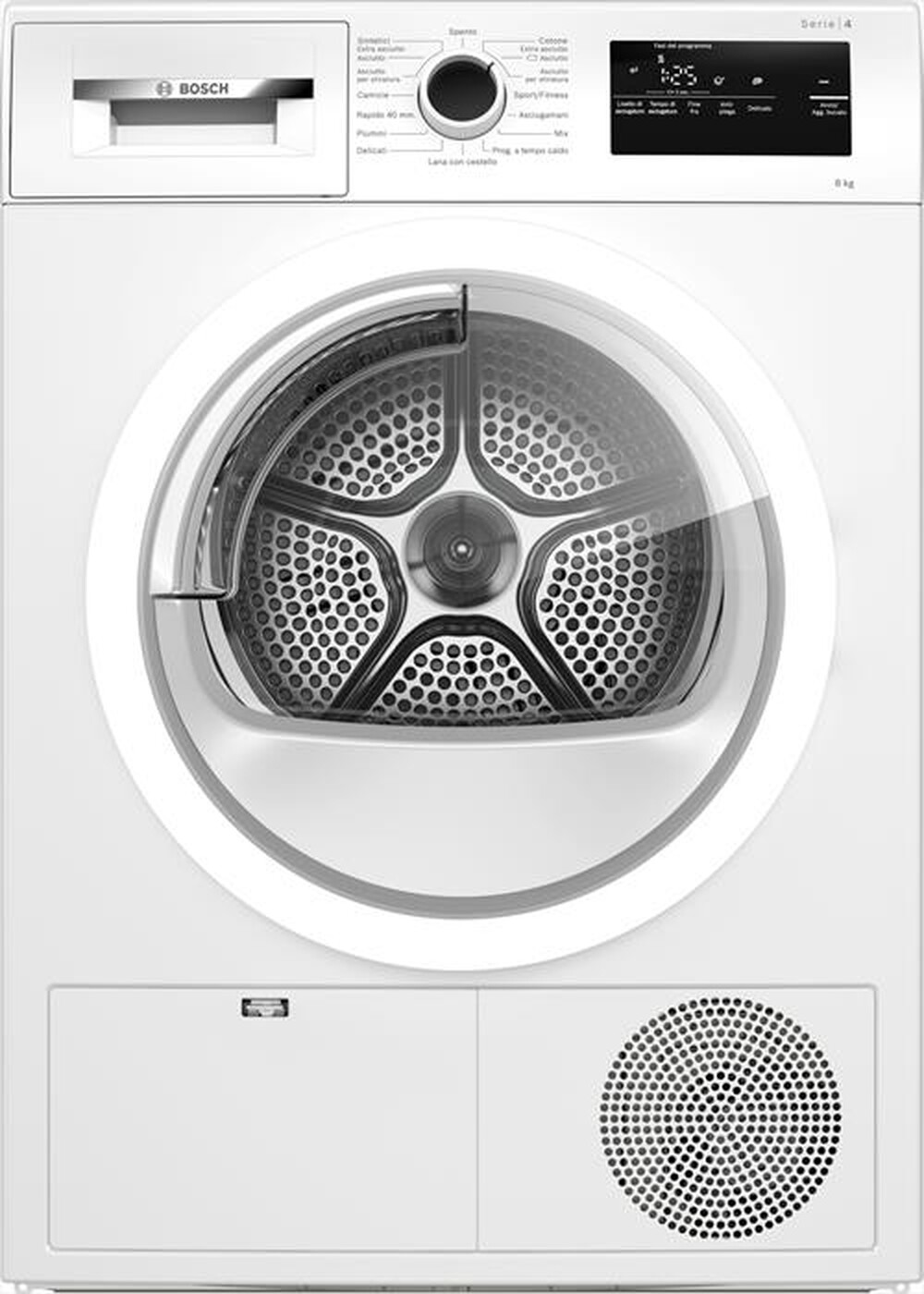 Immagine del prodotto BOSCH - Asciugatrice Serie 4 WTH85V18II 8 Kg Classe A++-Bianco