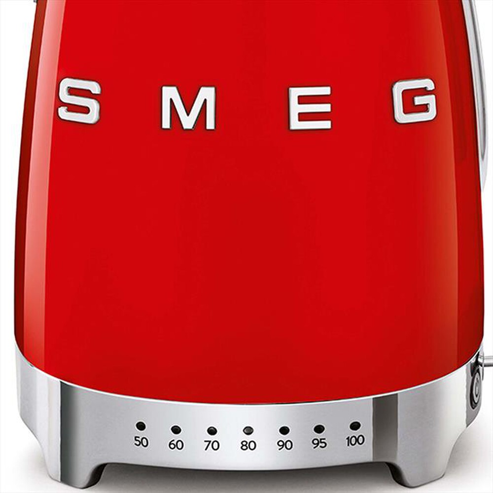 "SMEG - Bollitore a più Temperature 50's Style – KLF04RDEU-ROSSO"