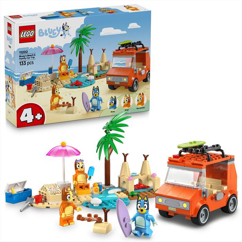 Immagine del prodotto LEGO - BLUEY Vacanza in spiaggia famiglia di BLUEY 11202