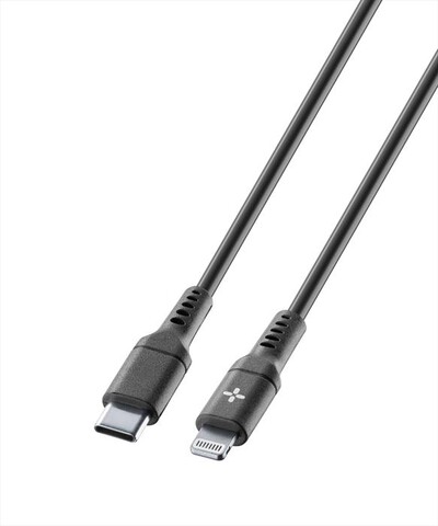 PLOOS - Cavo PLOOS USB-C to Lightning 100CM-Nero