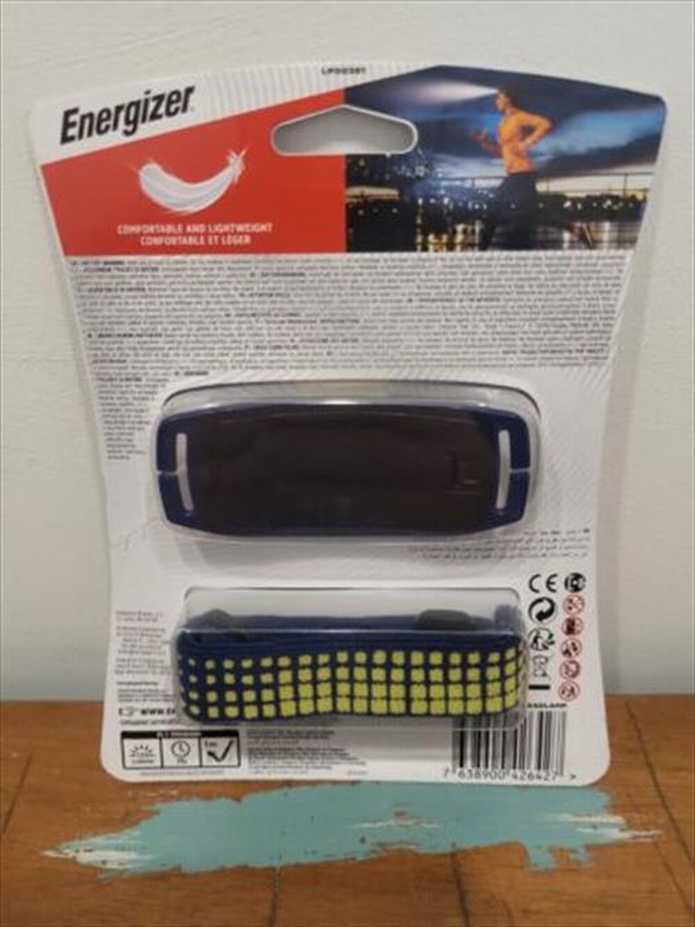 "ENERGIZER - HEADLIGHT SPORT 125 LUMEN-Blu"