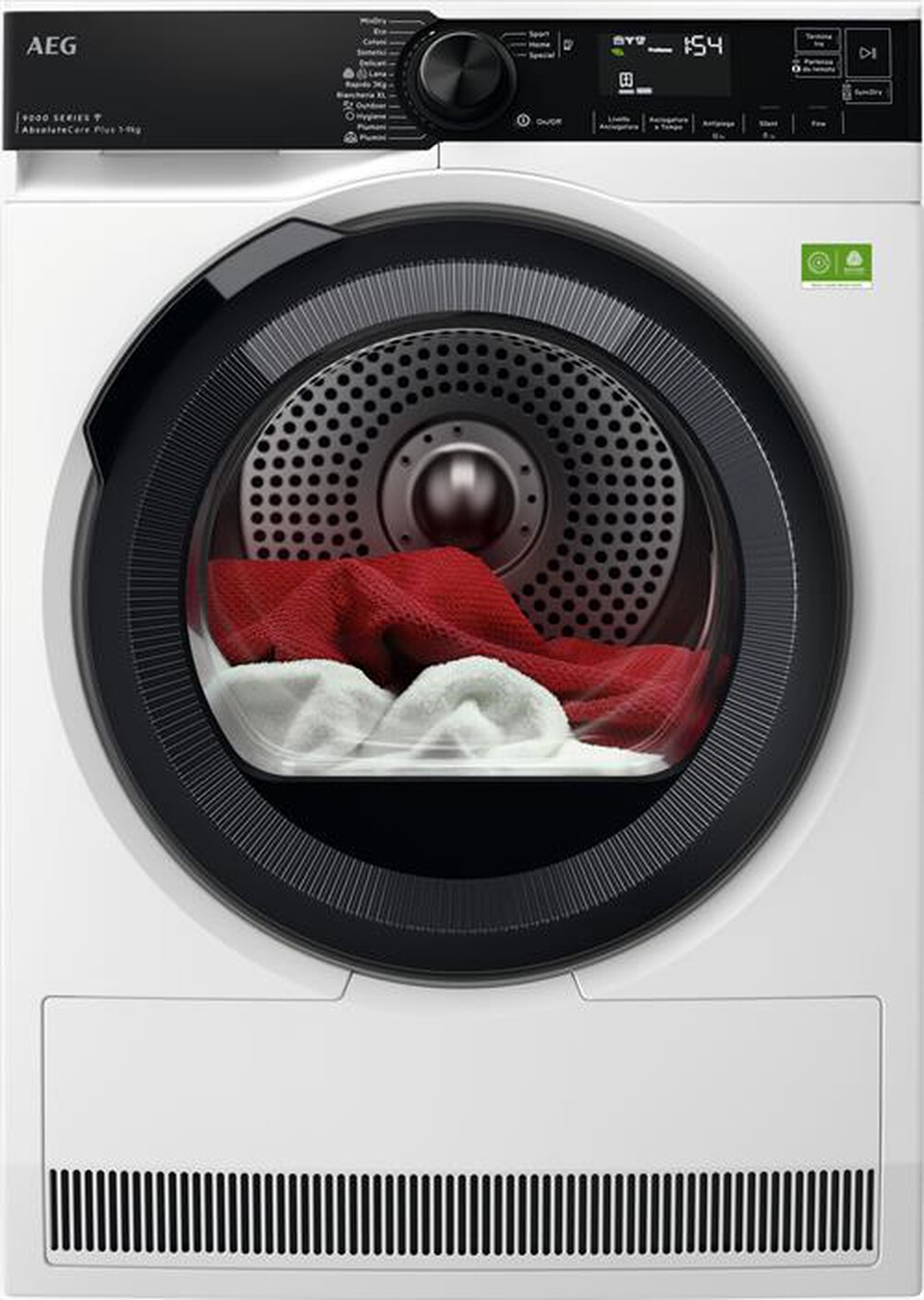 Immagine del prodotto AEG - Asciugatrice TR9HH9BY 9 Kg Classe A+++-Bianco