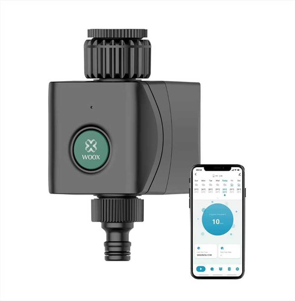 "WOOX - SMART GARDEN IRRIGATION CONTROL-NERO"