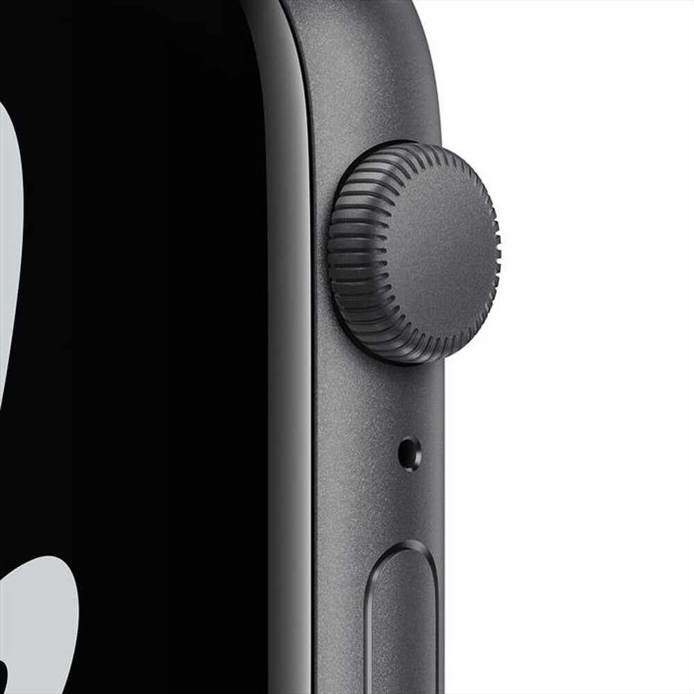 Immagine del prodotto APPLE - Watch NIKE SE GPS 44mm Alluminio Grigio Sc-Cinturino Sport Antracite/Nero