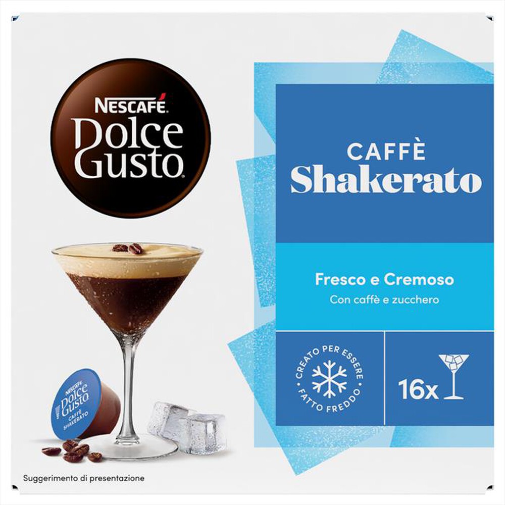 "NESCAFE' DOLCE GUSTO - CAFFE SHAKERATO"