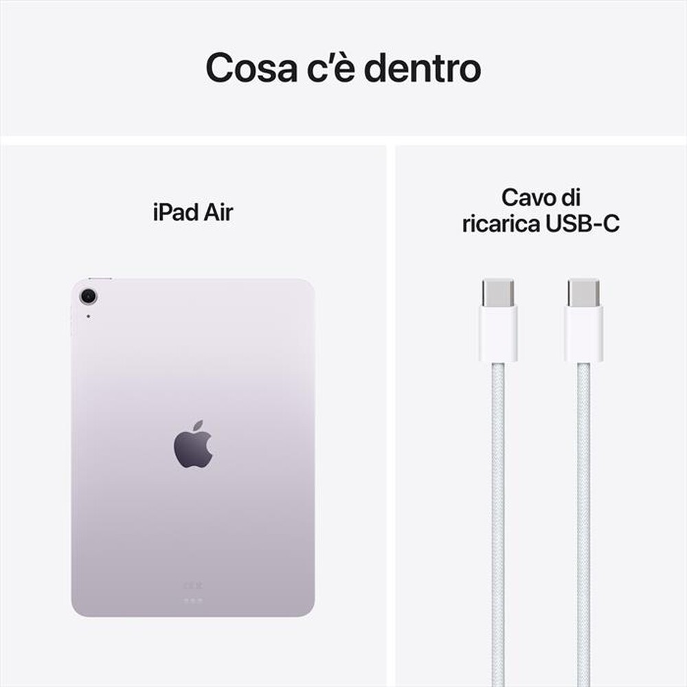 Immagine del prodotto APPLE - iPad Air 11" Wi-Fi 512GB (2025)-Viola