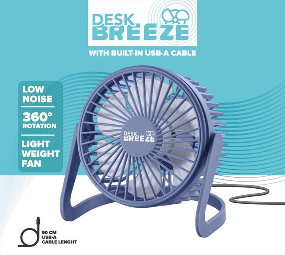 Immagine del prodotto TECH POP - Ventilatore da tavolo DESK BREEZE-Viola