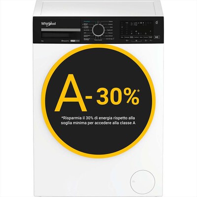 WHIRLPOOL - Lavatrice WPM99WADSIT 9Kg Classe A-Bianco