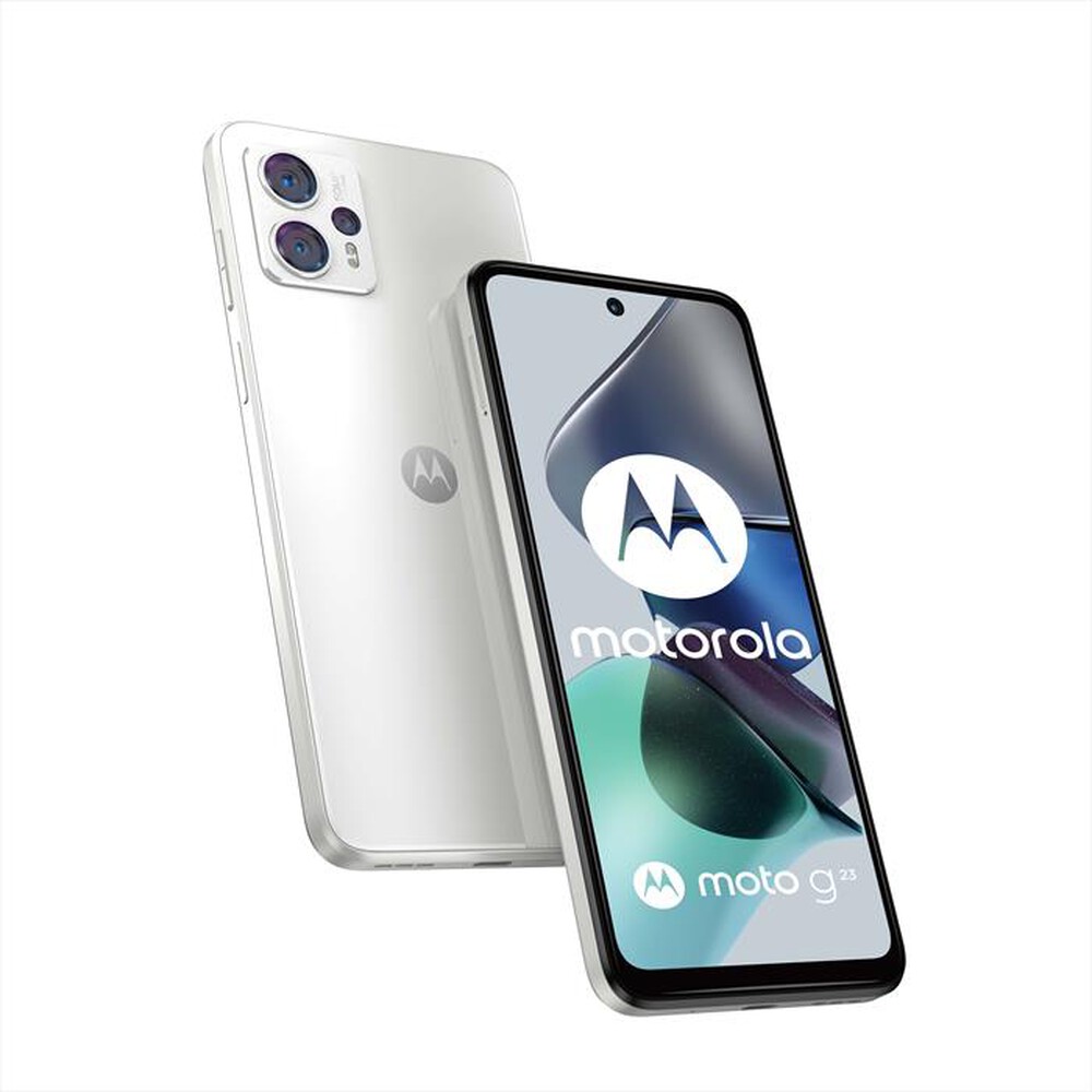 "MOTOROLA - MOTO G23-LUCENT WHITE"