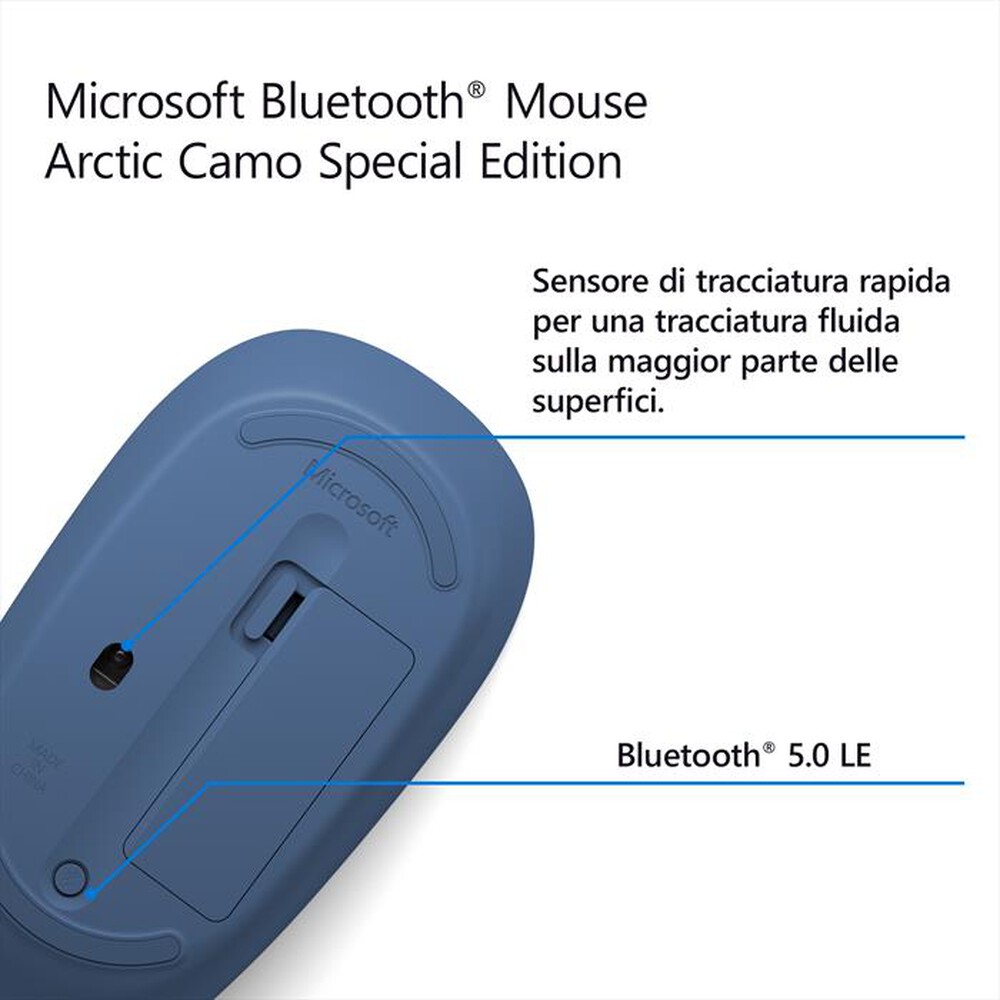 Immagine del prodotto MICROSOFT - BLUETOOTH MOUSE NIGHTFALL-Nightfall