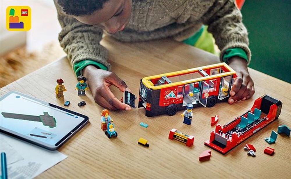 Immagine del prodotto LEGO - CITY Autobus turistico rosso a due piani 60407