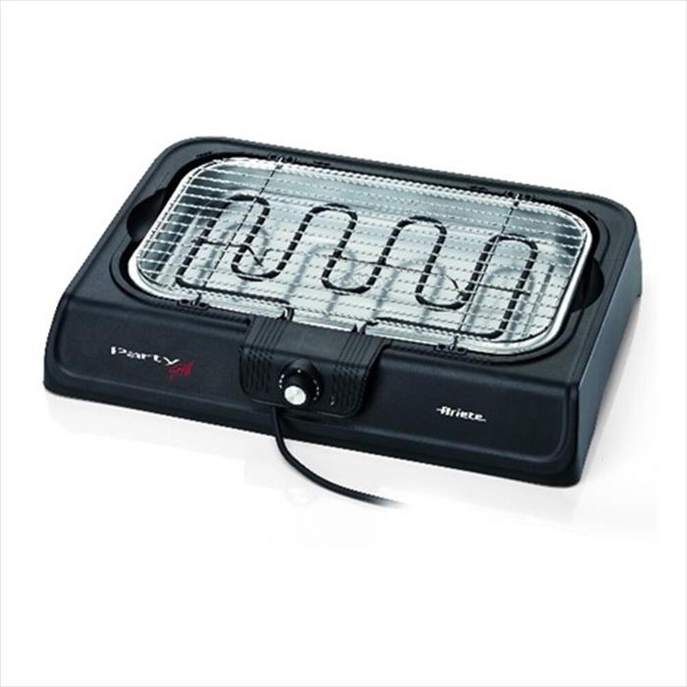 "ARIETE - 0723 Party Grill Barbecue Elettrico 2000W-Nero"