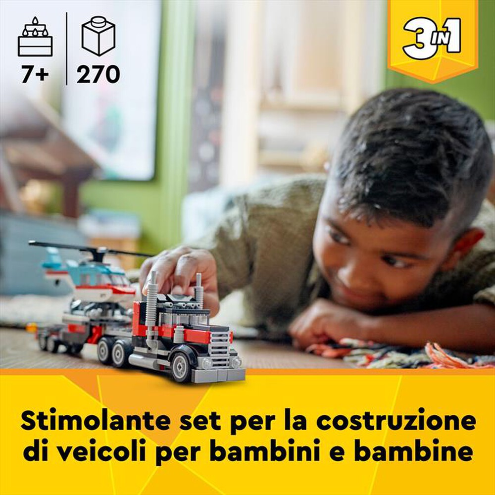 Immagine del prodotto LEGO - CREATOR Autocarro con elicottero 31146