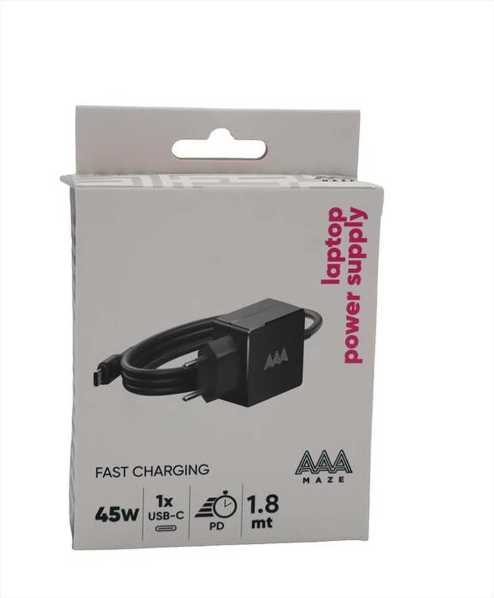 Immagine del prodotto AAAMAZE - ALIMENTATORE TYPE USB-C 45W-Nero