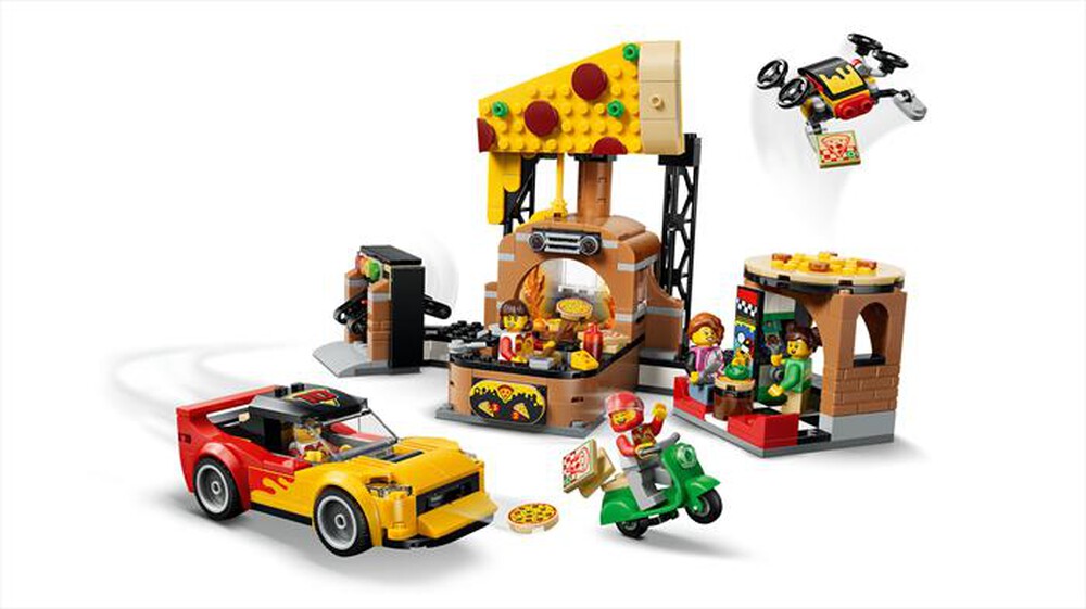 Immagine del prodotto LEGO - CITY Centro di consegna pizze con veicoli - 60496