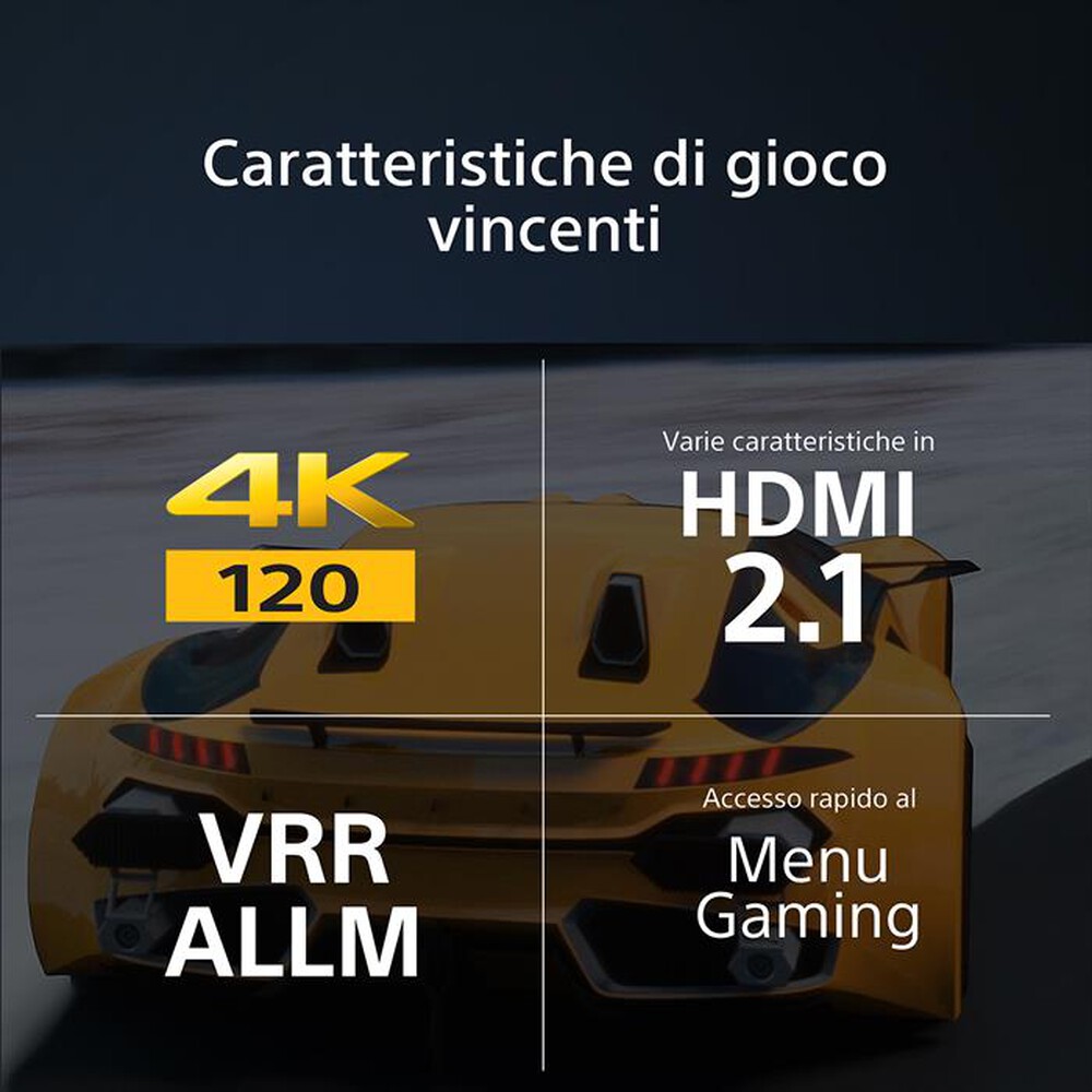 Immagine del prodotto SONY - Smart TV OLED UHD 4K 65" XR65A80LAEP-Nero