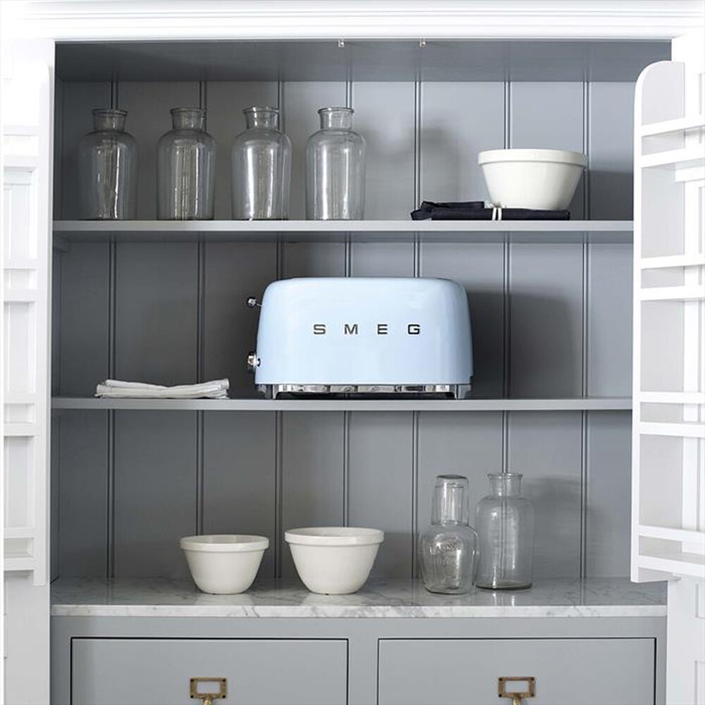 "SMEG - Tostapane 50's Style 2x4 fette – TSF02PBEU-azzurro"