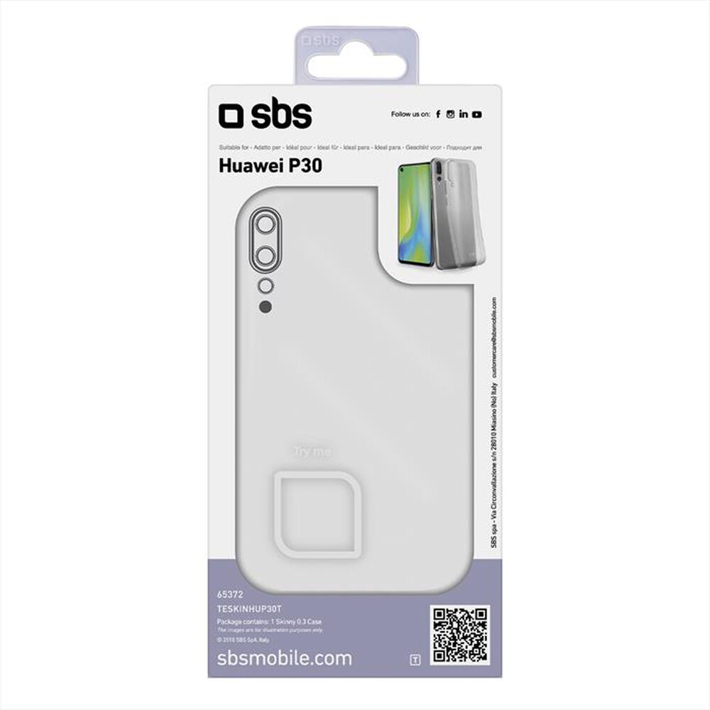 "SBS - TESKINHUP30T-Trasparente"