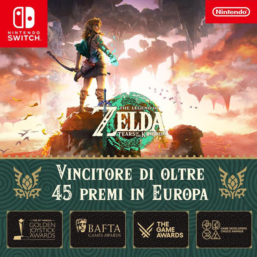 "NINTENDO - The Legend of Zelda - Tears of the Kingdom"