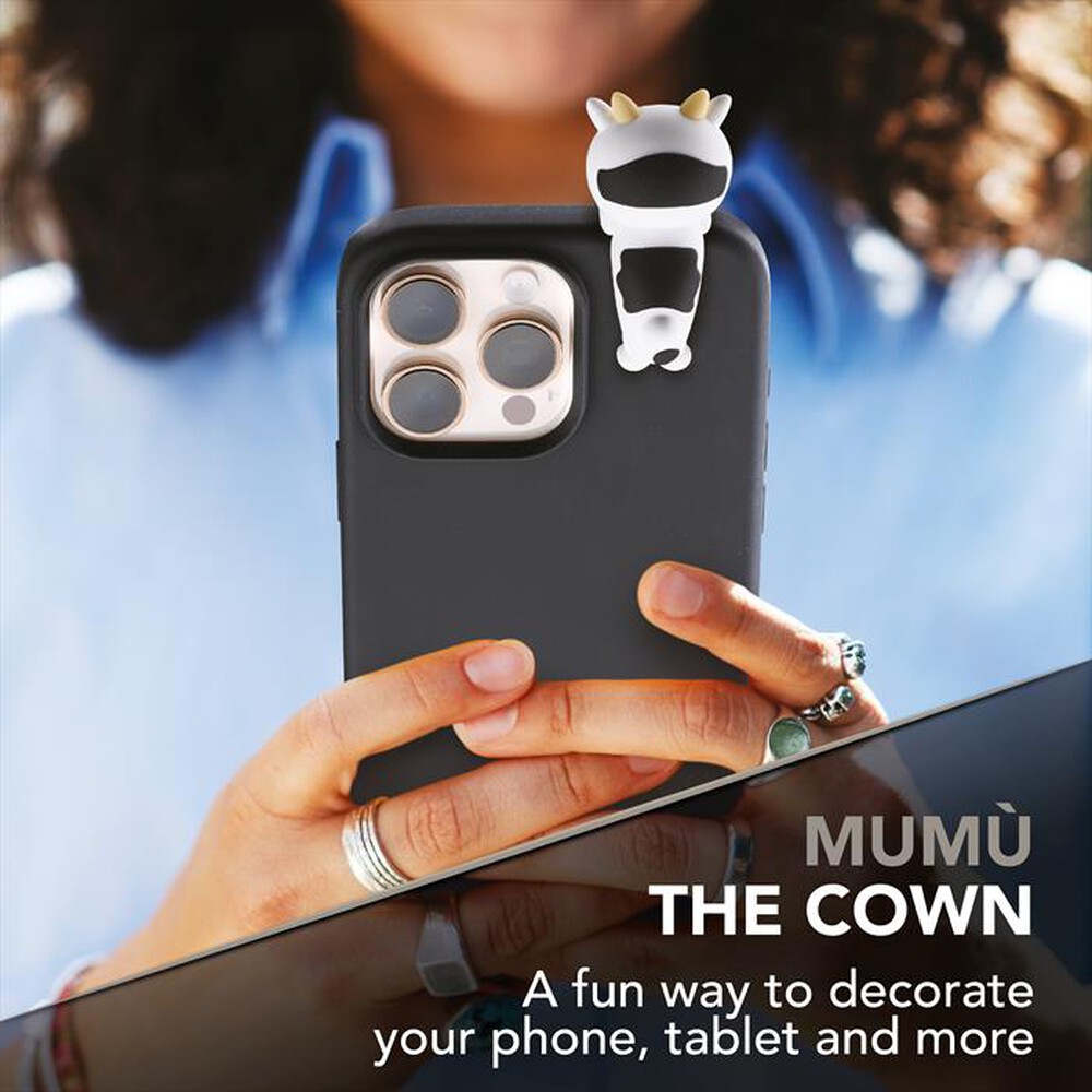 Immagine del prodotto CELLULARLINE - PHONE BUDDY COW-Grigio, Bianco