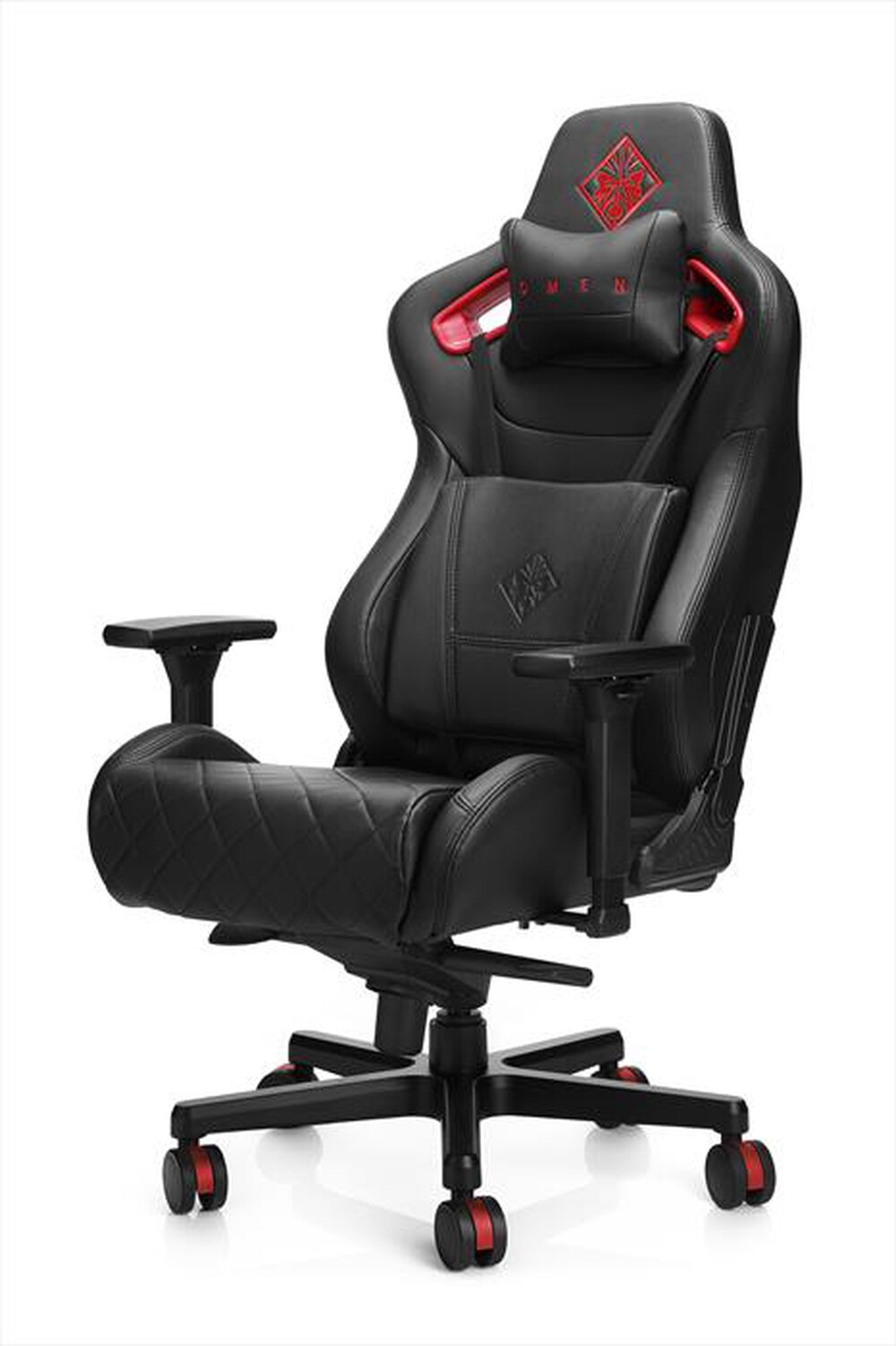 "HP - OMEN BY HP CITADEL GAMING CHAIR-Shadow Black"