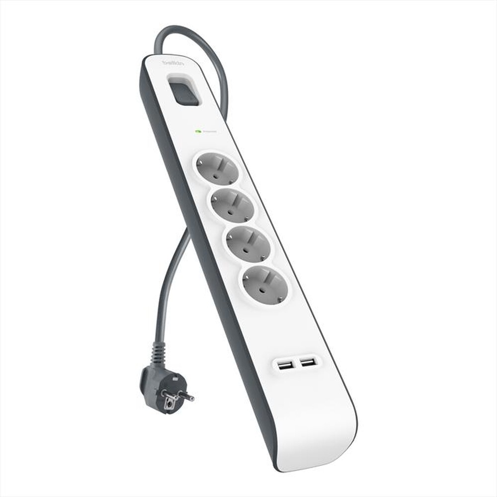 Immagine del prodotto BELKIN - Protezione dalle sovratensioni con 4 prese CA-Bianca