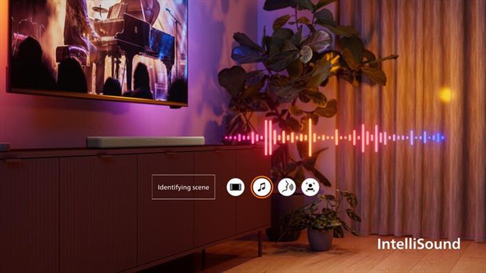 Immagine del prodotto PHILIPS - Soundbar 2.0 Dolby Digital Plus TAB5201/10-Gun Metal