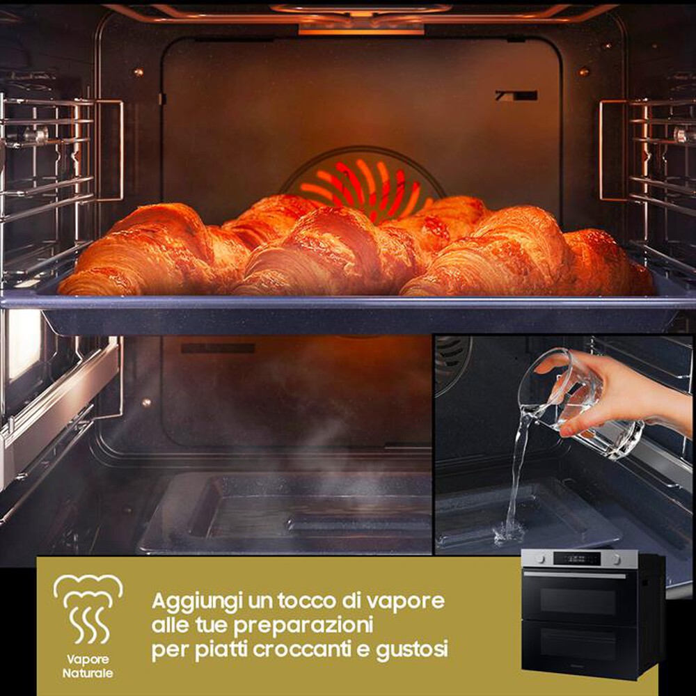 Immagine del prodotto SAMSUNG - Forno incasso elettrico NV7B45403BS/U5 Classe A+-STSS Nero