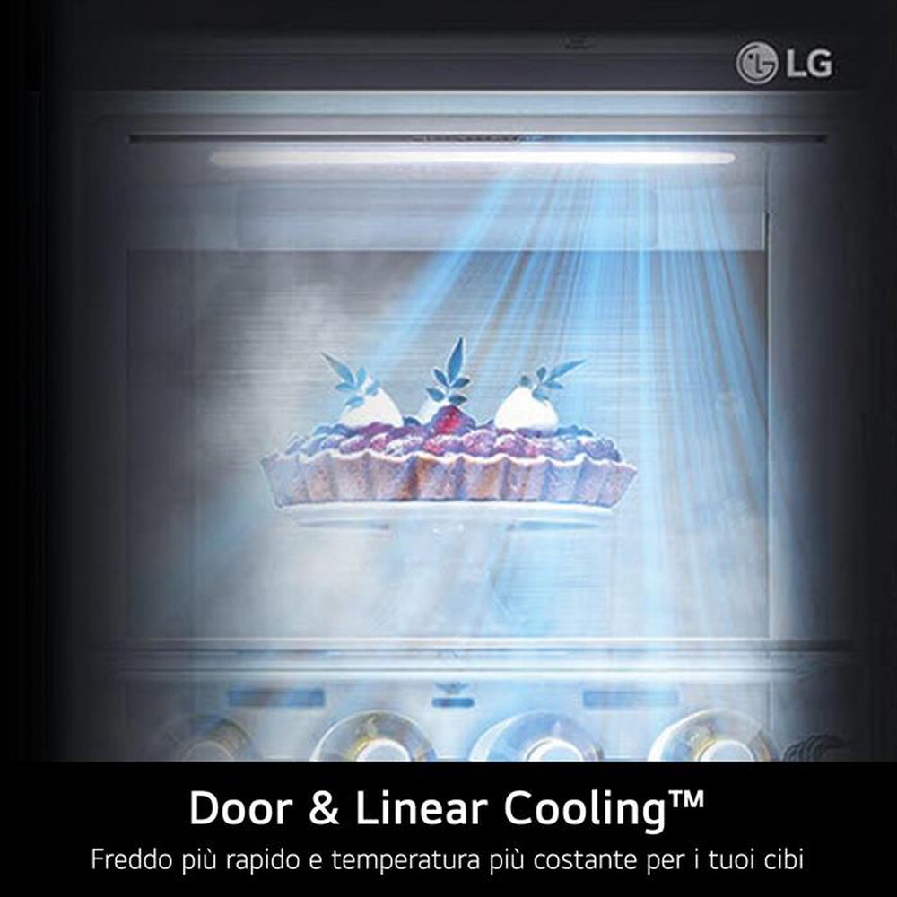 "LG - Frigorifero Multidoor GMQ844MC5E Classe E 530lt-Black"