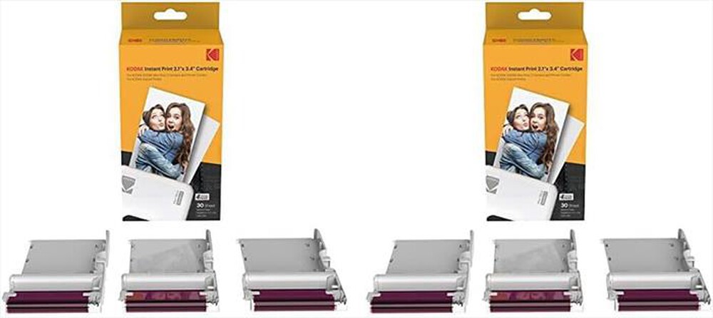 Immagine del prodotto KODAK - Carta per Mini2/Mini2Retro 60 fogli KOICRG230P30-Bianco