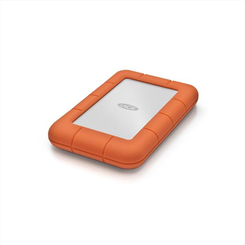 "LACIE - 5TB RUGGED MINI USB 3.0-GRIGIO/arancione"