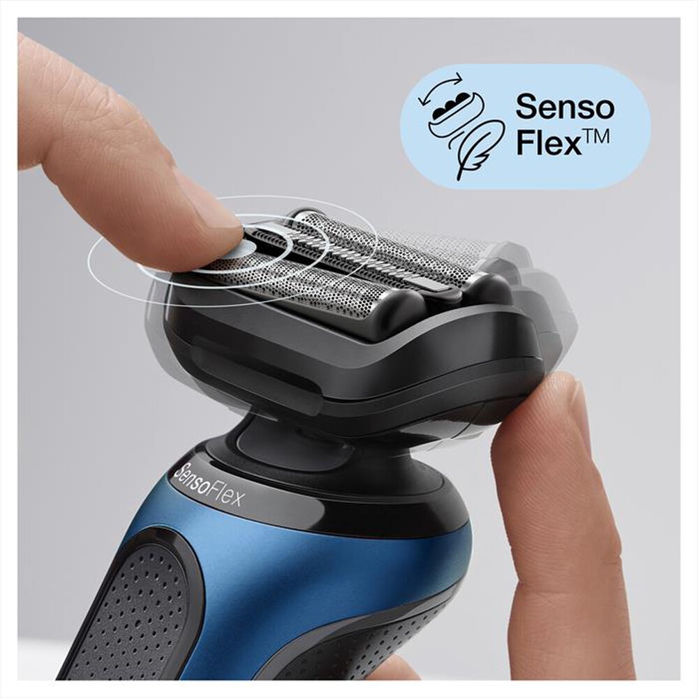 "BRAUN - Rasoio SERIES 6 60-B1200S-Blu"
