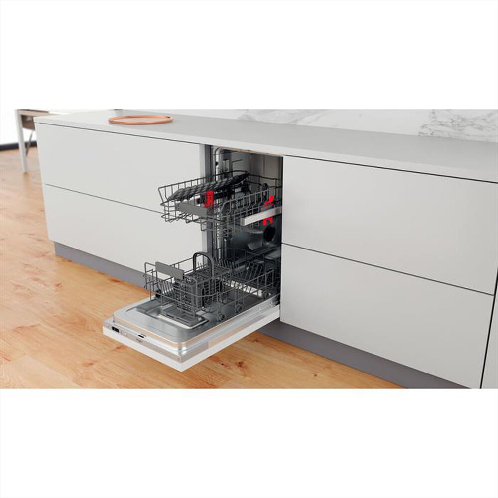 "WHIRLPOOL - Lavastoviglie incasso WSIC 3M27 Classe E"