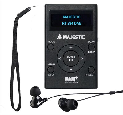 MAJESTIC - RT 294 MP3 DAB-Nero