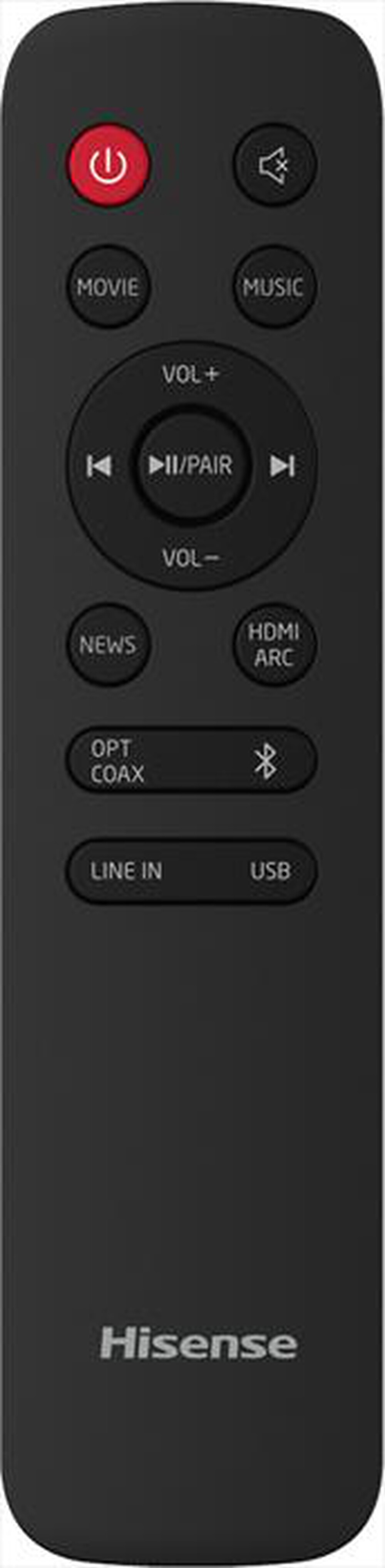 "HISENSE - Soundbar HS205-Black"