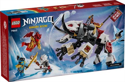 LEGO - NINJAGO Zilvar e Grimtak la Bestia Drago - 71863