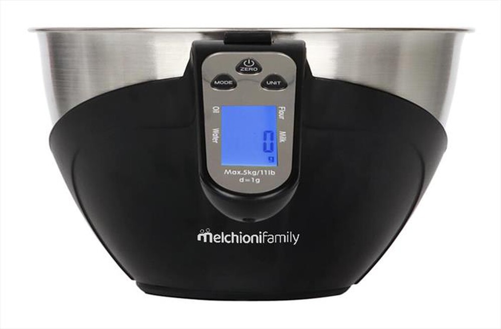 Immagine del prodotto MELCHIONI FAMILY - Bilancia da cucina EQUILIBRA-Grigio / Nero