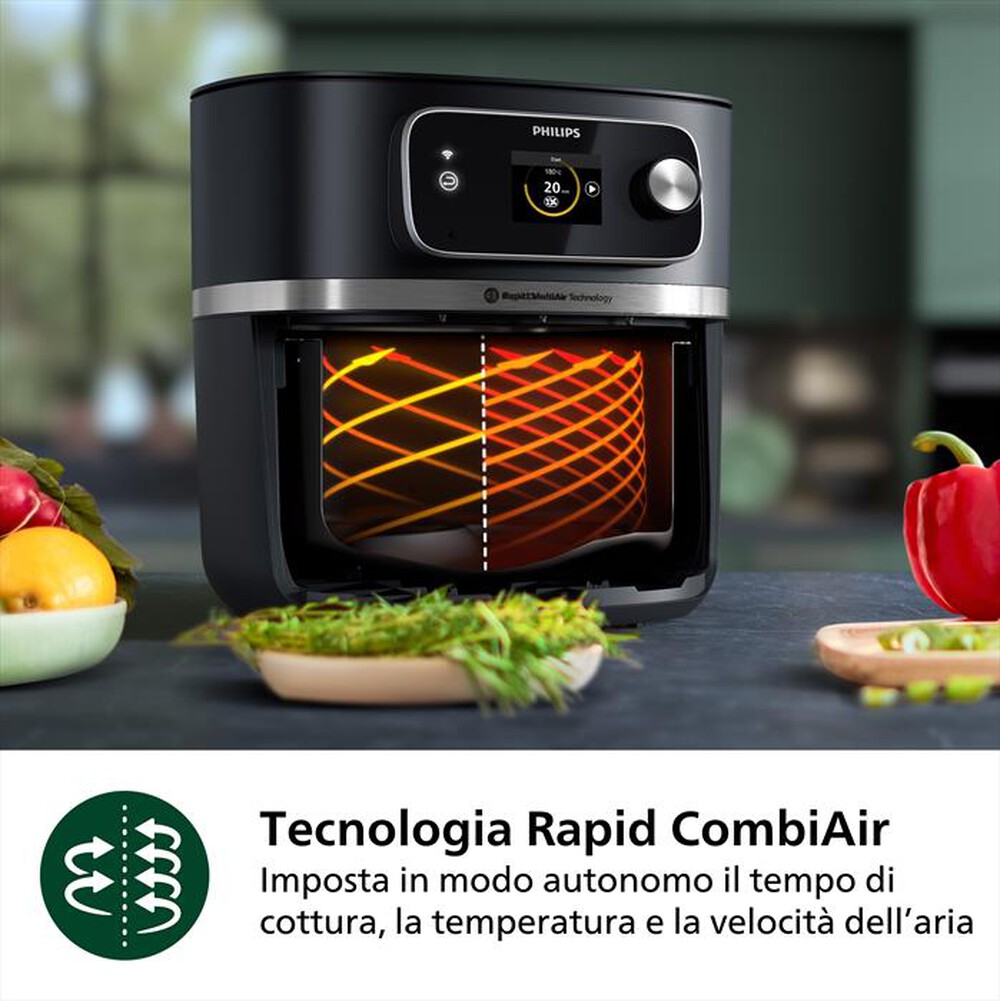 "PHILIPS - FRIGGITRICE AIRFRYER SERIE 7000 DA 8.3L HD9880/90"